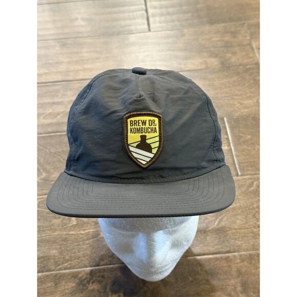 Coal Mens Gray Brew Dr. Kombucha Adjustable SnapBack Hat Baseball Cap - Picture 2 of 9